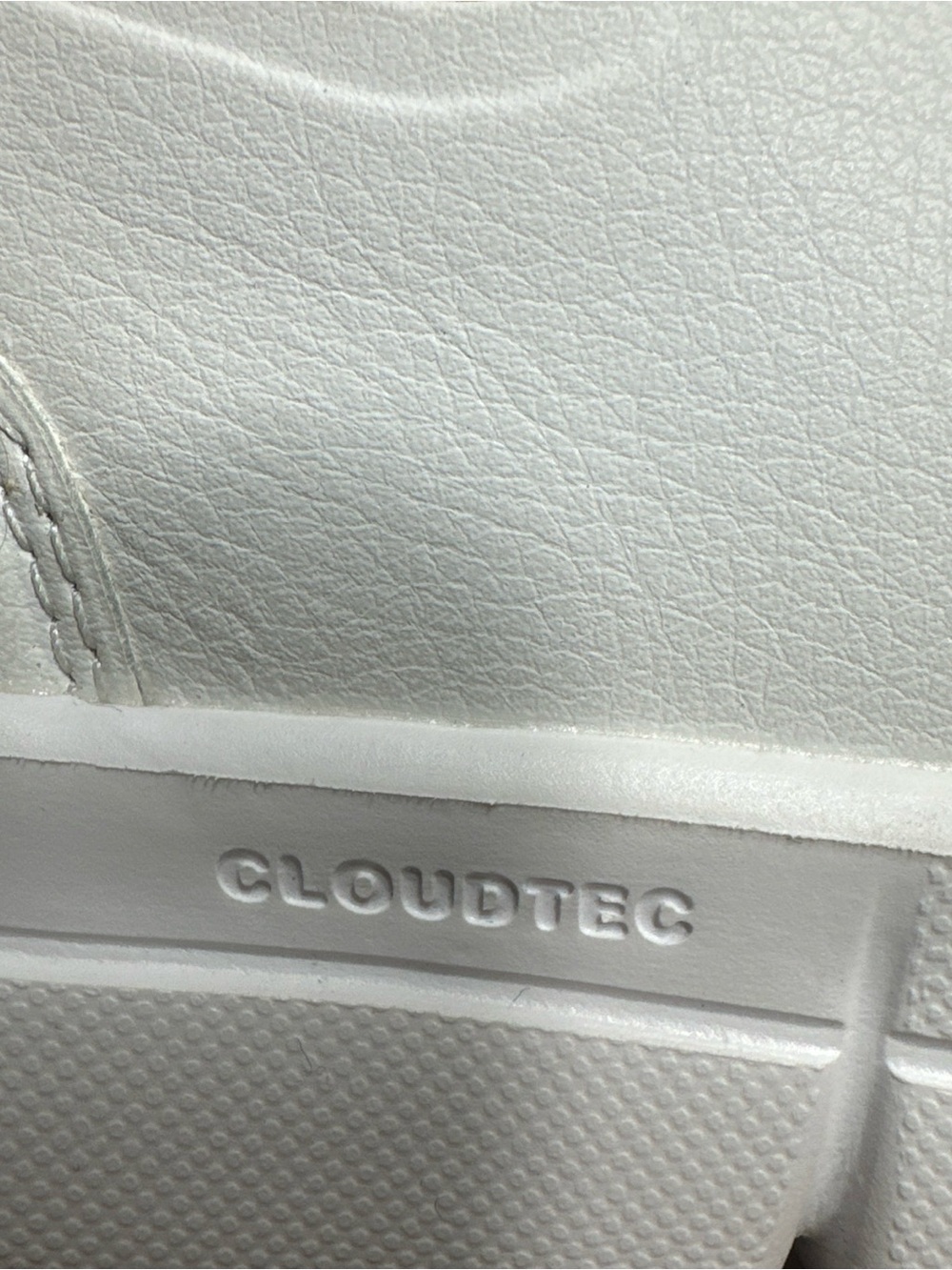 On Running Women's White Sneakers with Light Pink Lining - Picture 16 of 16